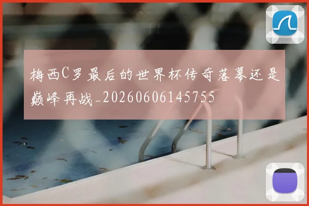 梅西C罗最后的世界杯传奇落幕还是巅峰再战_20260606145755